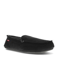 【送料無料】 リーバイス メンズ サンダル シューズ Men's Harlin 2 Memory Foam Moccasin Slippers Black