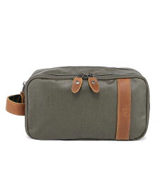 【送料無料】 TSDブランド レディース クラッチバッグ バッグ Urban Light Coated Canvas Toiletry Bag Army Green