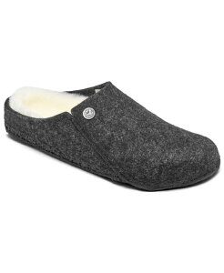 �r���P���V���g�b�N ���f�B�[�X �V���[�Y �X�j�[�J�[ Birkenstock Women's Zermatt Clog Slippers from Finish Line Dark Gray �O���[