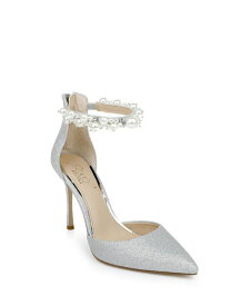 【送料無料】 ジュウェルダグレイミシュカ レディース パンプス シューズ Women's Layne Pointy Toe Evening Pumps Silver-Tone Glitter