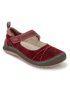 【送料無料】 ジャンブー レディース パンプス シューズ Women's Sunrise-Wide Flats Red