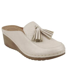 【送料無料】 ジーシーシューズ レディース サンダル シューズ Women's Dacey Slip-On Tassel Wedge Mules Off White