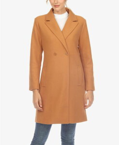�z���C�g�}�[�N ���f�B�[�X �A�E�^�[ �R�[�g White Mark Women's Classic Walker Coat Brown �u���E��