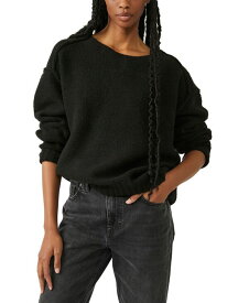 【送料無料】 フリーピープル レディース ニット・セーター アウター Women's Care FP Eastwood Tunic Sweater Black