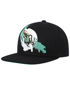 【送料無料】 ミッチェル&ネス メンズ 帽子 アクセサリー Men's Black Boston Celtics Paint By Numbers Snapback Hat Black