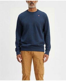 【送料無料】 リーバイス メンズ パーカー・スウェット アウター Men's Core Crew Regular Fit Long Sleeve Sweatshirt Dress Blues