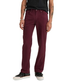 【送料無料】 リーバイス メンズ デニムパンツ ジーンズ ボトムス Men's 514 Straight-Fit Soft Twill Jeans Merlot