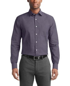 【送料無料】 ヴァンハウセン メンズ シャツ トップス Men's Stain Shield Regular Fit Dress Shirt French Violet