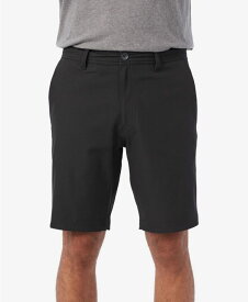 【送料無料】 オニール メンズ ハーフパンツ・ショーツ ボトムス Men's Reserve Light Check Hybrid 19" Outseam Shorts Black