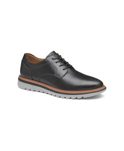WXgAh}[tB[ Y V[Y IbNXtH[h Johnston & Murphy Men's Braydon Plain Toe Hybrid Dress Oxford Shoes Black Full Grain Leather ubN
