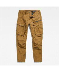 【送料無料】 ジースター メンズ カジュアルパンツ ボトムス Men's Rovic Zip 3D Regular Tapered Pants Tobacco