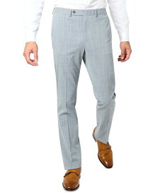 【送料無料】 ダナ キャラン ニューヨーク メンズ カジュアルパンツ ボトムス Men's Modern-Fit Stretch Suit Separate Pants Grey/blue