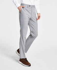【送料無料】 ダナ キャラン ニューヨーク メンズ カジュアルパンツ ボトムス Men's Modern-Fit Stretch Suit Separate Pants Light Grey