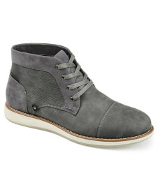 【送料無料】 バンス メンズ ブーツ・レインブーツ シューズ Men's Austin Wide Width Tru Comfort Foam Lace-Up Cap Toe Chukka Boots Gray