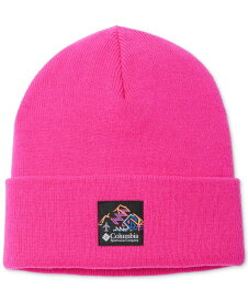 【送料無料】 コロンビア レディース 帽子 ニットキャップ アクセサリー City Trek Heavyweight Knit Beanie Fuchsia Fizz, H