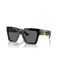 【送料無料】 ヴェルサーチ レディース サングラス・アイウェア アクセサリー Women's Sunglasses VE4458 Black