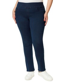 【送料無料】 グロリアバンデービルト レディース デニムパンツ ボトムス Plus Size Amanda Pull-On Jeans, in Regular & Short Kansas