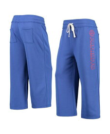 【送料無料】 ジャンクフード レディース カジュアルパンツ ボトムス Women's Royal New England Patriots Cropped Pants Royal