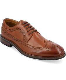 【送料無料】 バンス メンズ ドレスシューズ シューズ Men's Gordy Tru Comfort Foam Wingtip Lace-Up Dress Shoes Cognac