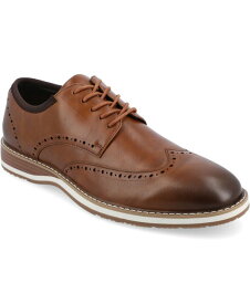 【送料無料】 バンス メンズ ドレスシューズ シューズ Men's Ozzy Wingtip Tru Comfort Foam Hybrid Dress Shoes Cognac