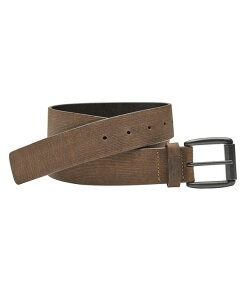 WXgAh}[tB[ Y ANZT[ xg Johnston & Murphy Men's Scored Roller Buckle Belt Brown Oiled uE