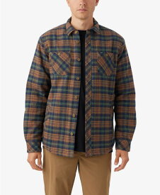 【送料無料】 オニール メンズ ジャケット・ブルゾン アウター Men's Redmond High Pile Lined Jacket Dark Khaki