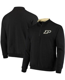 【送料無料】 コロシアム メンズ ジャケット・ブルゾン アウター Men's Black Purdue Boilermakers Tortugas Logo Quarter-Zip Jacket Black