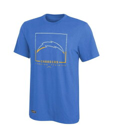 【送料無料】 アウタースタッフ メンズ Tシャツ トップス Men's Powder Blue Los Angeles Chargers Combine Authentic Clutch T-shirt Powder Blue