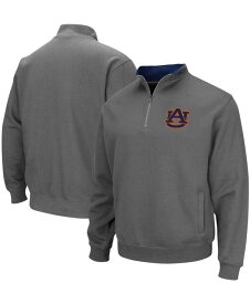【送料無料】 コロシアム メンズ ジャケット・ブルゾン アウター Men's Charcoal Auburn Tigers Tortugas Logo Quarter-Zip Pullover Jacket Charcoal