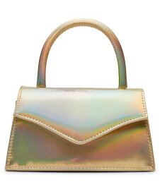 【送料無料】 スティーブ マデン レディース ハンドバッグ バッグ Women's Amina Iridescent Top Handle Bag Gold