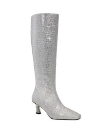 【送料無料】 ケイティ ペリー レディース サンダル シューズ Women's The Zaharrah Square Toe Kitten Heel Regular Calf Boots Silver Multi