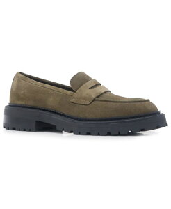 �P�l�X�R�[�� ���f�B�[�X �V���[�Y �X���b�|���E���[�t�@�[ ���[�t�@�[ Kenneth Cole New York Women's Fatima Lug Sole Loafers Deep Sage - Suede �Z�[�W