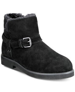 X^CAhR[ fB[X V[Y u[cECu[c Style & Co Women's Korri Pull-On Buckled Winter Booties Black ubN