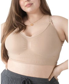 【送料無料】 キンドリッド ブレイブリー レディース ブラジャー アンダーウェア Maternity Busty Sublime Nursing Bra - Fits s 30E-40I Beige