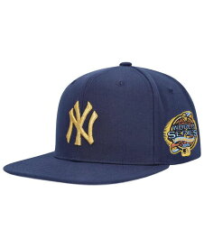 【送料無料】 ミッチェル&ネス メンズ 帽子 アクセサリー Men's Navy New York Yankees Champ'd Up Snapback Hat Navy