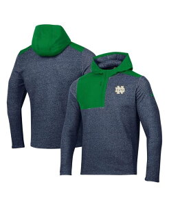 A_[A[}[ Y AE^[ WPbgEu] t[X p[J[ WPbg Under Armour Men's Navy Notre Dame Fighting Irish Survivor Fleece Hoodie Quarter-Zip Jacket Navy lCr[