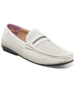 XeCV[A_X Y V[Y Xb|E[t@[ [t@[ Stacy Adams Men's Corby Moccasin Toe Saddle Slip-on Loafer White zCg