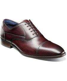 【送料無料】 ステイシーアダムス メンズ オックスフォード シューズ Men's Kallum Cap-Toe Oxford Dress Shoe Burgundy