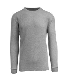 【送料無料】 ギャラクシーバイハルビック メンズ シャツ トップス Men's Oversized Long Sleeve Thermal Shirt Gray