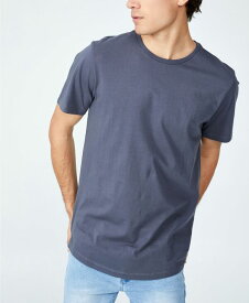 【送料無料】 コットンオン メンズ Tシャツ トップス Men's Organic Longline T-shirt Dusty Denim