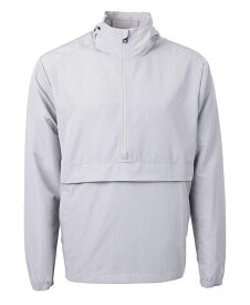 カッターアンドバック メンズ アウター ジャケット・ブルゾン ニット ジャケット Cutter & Buck Cutter Buck Charter Eco Knit Recycled Mens Anorak Jacket Polished