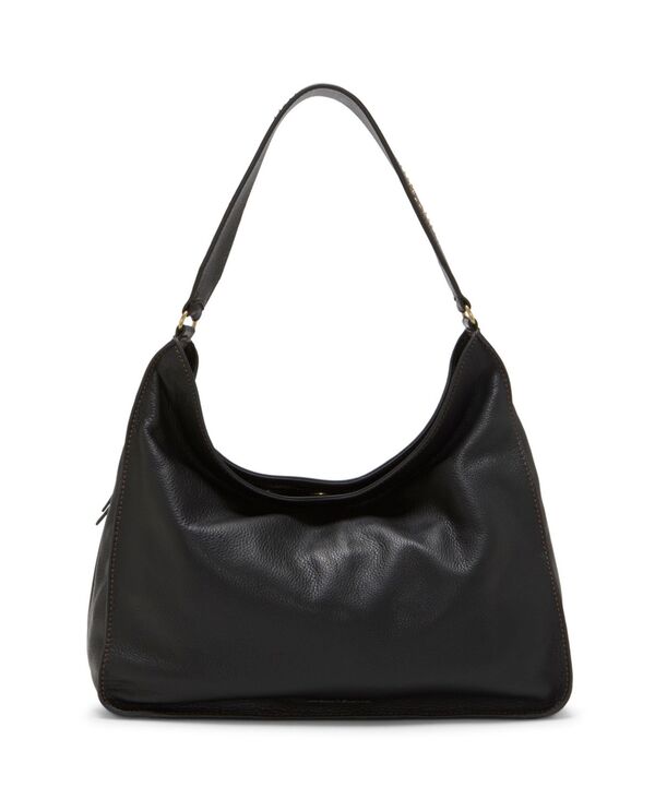 【送料無料】 ラッキーブランド レディース ハンドバッグ バッグ Women´s Iris Leather Shoulder Handbag Black