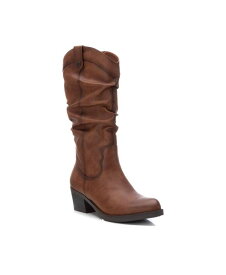 【送料無料】 キシタイ レディース ブーツ・レインブーツ シューズ Women's Italian Western Boots By XTI Camel