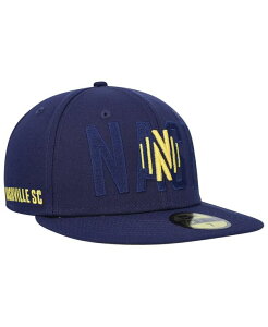 �j���[�G�� �����Y �A�N�Z�T���[ �X�q New Era Men's Navy Nashville SC Kick Off 59FIFTY Fitted Hat Navy �l�C�r�[