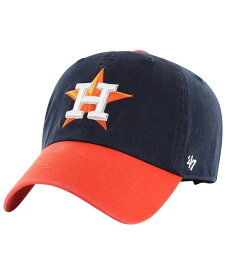 【送料無料】 47ブランド メンズ 帽子 アクセサリー Men's Navy Orange Houston Astros Clean Up Adjustable Hat Navy, Orange