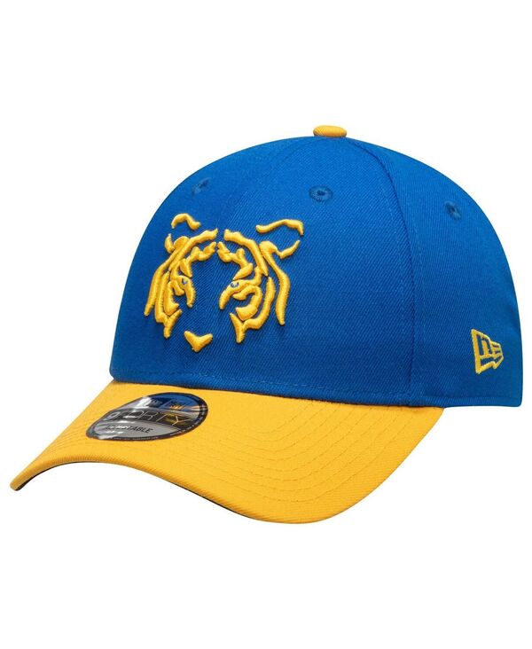 【送料無料】 ニューエラ メンズ 帽子 アクセサリー Men´s Blue Yellow Tigres Uanl International Club Team 9Forty Adjustable Snapback Hat Blue Yellowのサムネイル