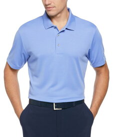 【送料無料】 ピージーエーツアー メンズ ポロシャツ トップス Men's Airflux Solid Golf Polo Shirt Persian Jewel