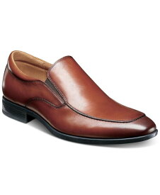 【送料無料】 フローシャイム メンズ スリッポン・ローファー シューズ Men's Pregamo Moc-Toe Dress Loafer Cognac