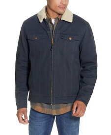 【送料無料】 ウェザープルーフ メンズ ジャケット・ブルゾン アウター Men's Sherpa Lined Canvas Twill Trucker Jacket Slate