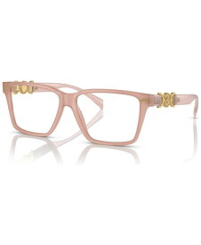【送料無料】 ヴェルサーチ レディース サングラス・アイウェア アクセサリー Women's Eyeglasses VE3335 Opal Pink